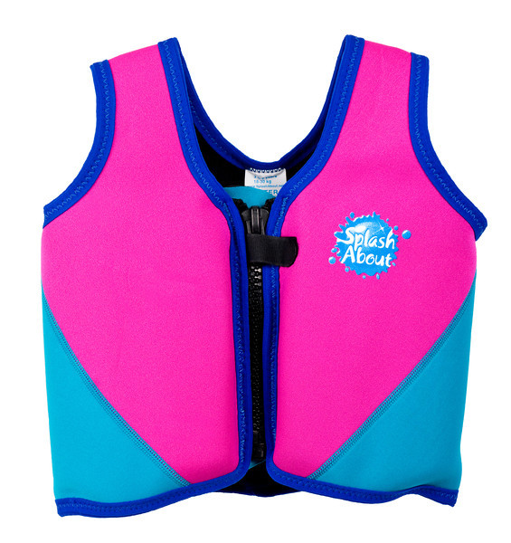 float jacket pink  turquoise-L