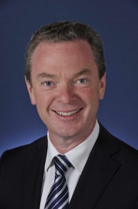 Minister Pyne - Blue BG