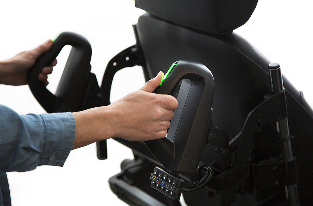 Mobility Handles the intuitive wheelchair controller