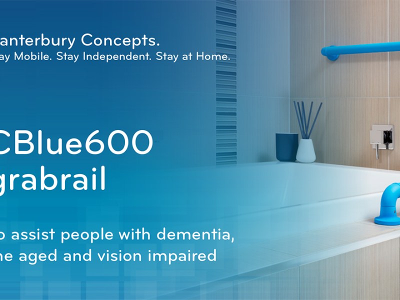 CBlue600 grab rail from Canterbury Concepts