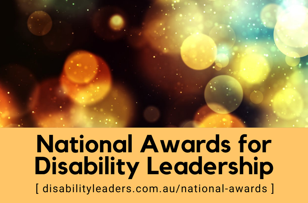 National Awards for Disability Leadership