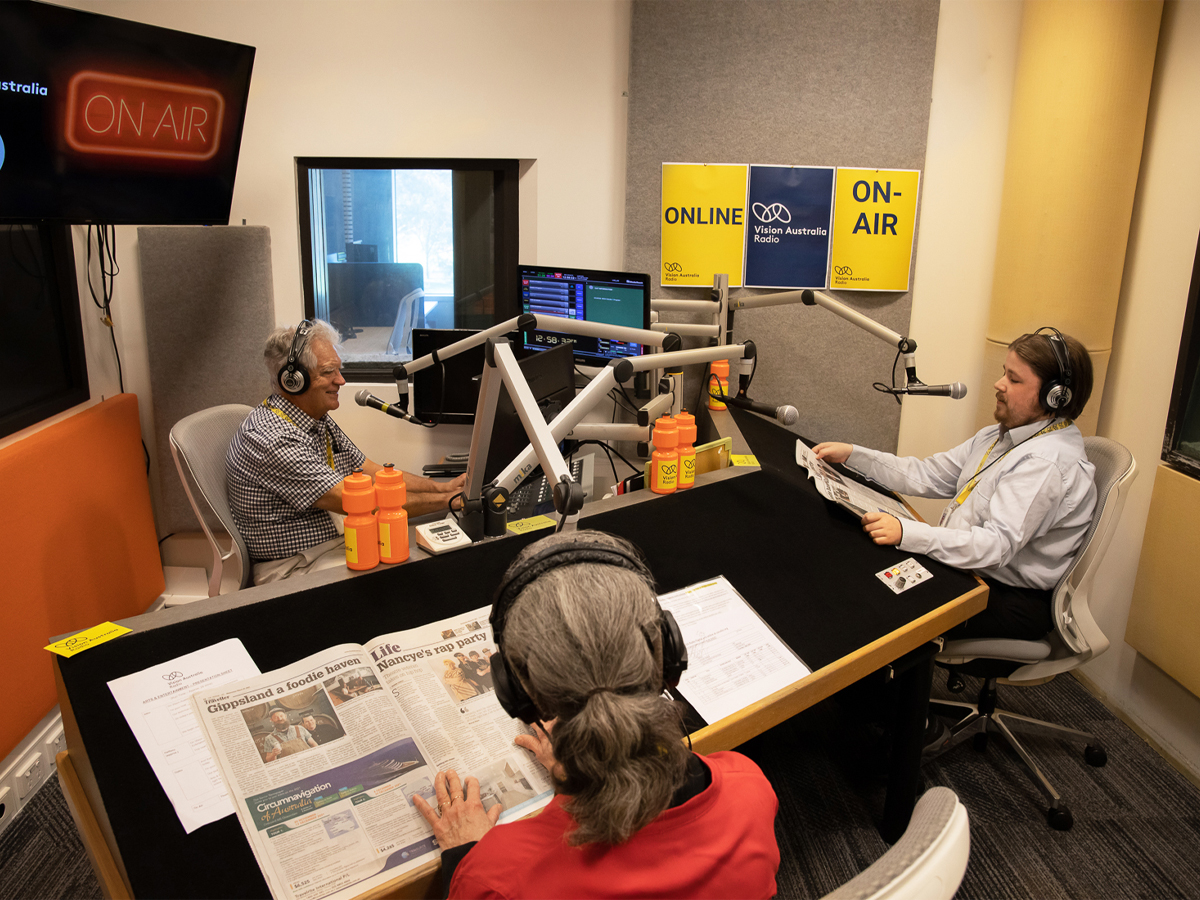 Help shape the sound of Vision Australia Radio