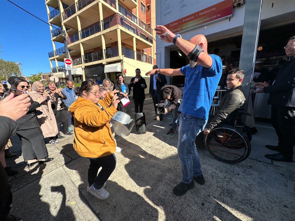TLC_ Community members enjoying entertainment alongside drummer Billy (1)_1200x900px