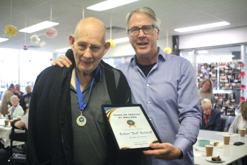 Wallara awards with Phil