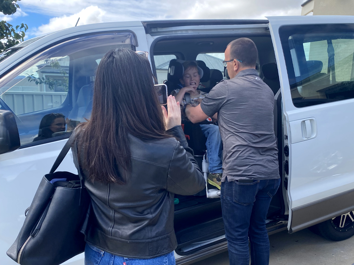 Families campaign to make child transport safer  