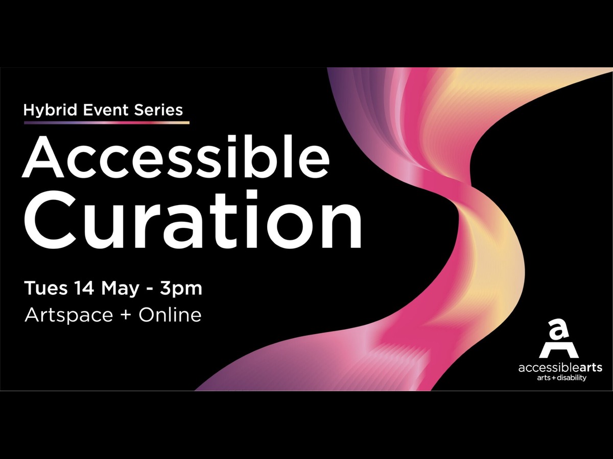 Free events from Accessible Arts  