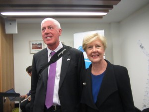 Graeme Innes and Gillian Triggs