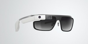 Google Glass deep etched